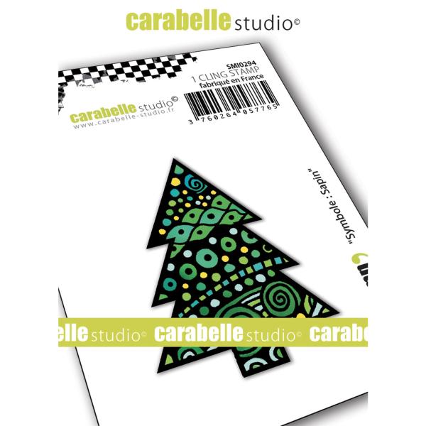 Carabelle Studio - Gummistempel "Silver fir" Cling Stamp