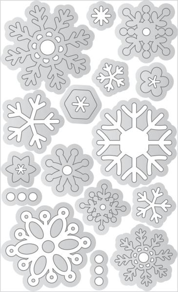 Doodlebug Design - Stanzschablone "Frosty Flurry " Doodle Dies 