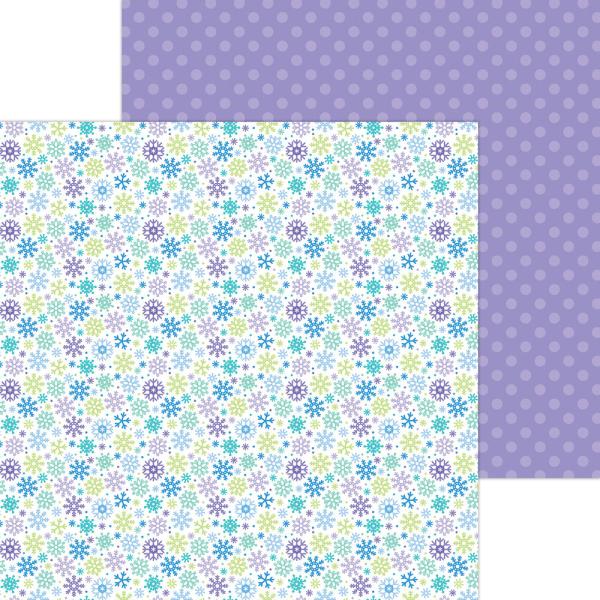 Doodlebug Design - Designpapier  "Snow Much Fun " Paper Pack 12x12 Inch - 12 Bogen