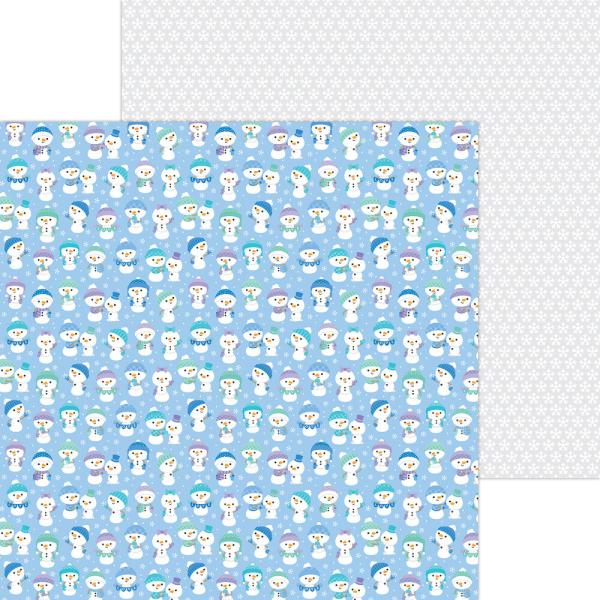 Doodlebug Design - Designpapier  "Snow Much Fun " Paper Pack 12x12 Inch - 12 Bogen