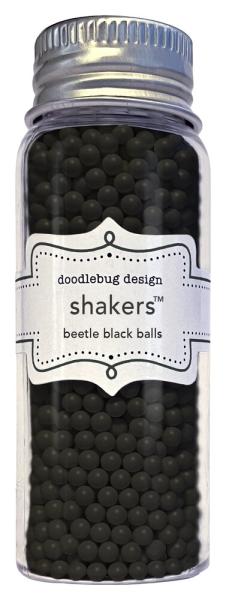 Doodlebug Design - Schüttelelemente "Beetle Black" Balls Shakers