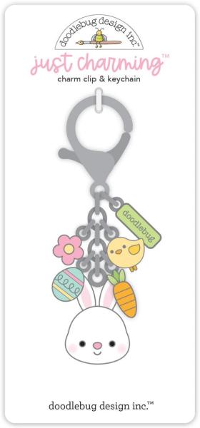 Doodlebug Design - Schlüsselanhänger "Bunny Hop " Clip & Keychain