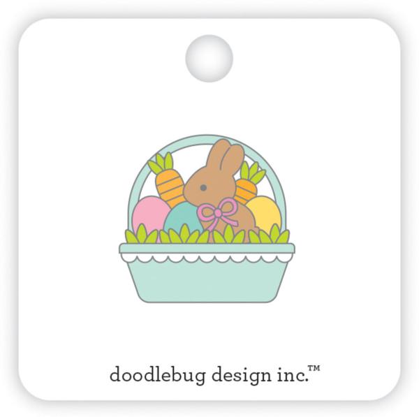 Doodlebug Design - Collectible Pins "Easter Basket" Sammelpins