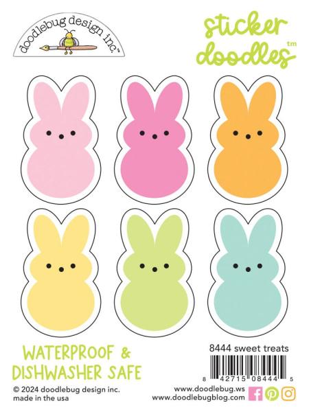 Doodlebug Design - Aufkleber "Sweet Treats" Doodle Sticker