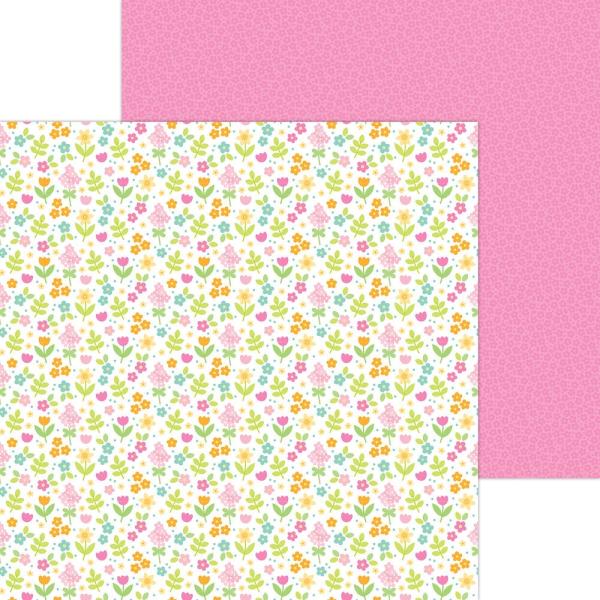 Doodlebug Design - Designpapier "Bunny Hop" Paper Pack 6x6 Inch - 24 Bogen