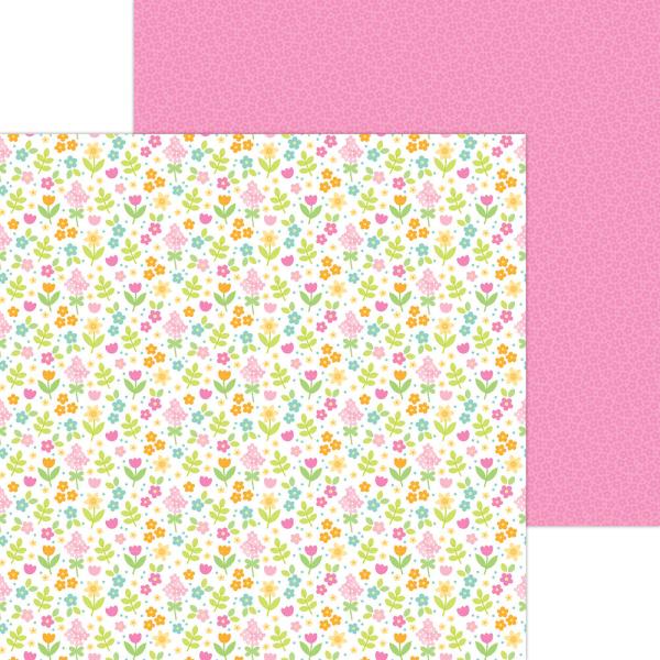 Doodlebug Design - Designpapier  "Bunny Hop " Paper Pack 12x12 Inch - 12 Bogen