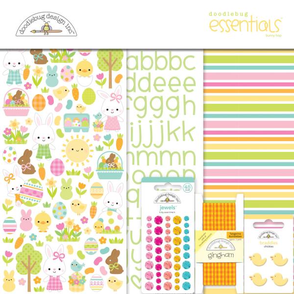 Doodlebug Design Bunny Hop Essential Kit 