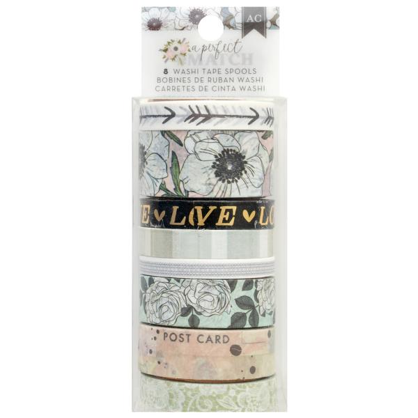 American Crafts - Decorative Tape "A Perfect Match" Washi Tape