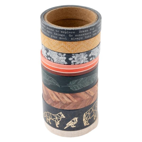 American Crafts - Decorative Tape "Cedar House" Washi Tape