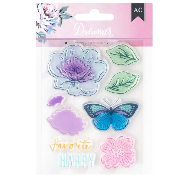 American Crafts - Stempelset "Dreamer" Clear Stamps