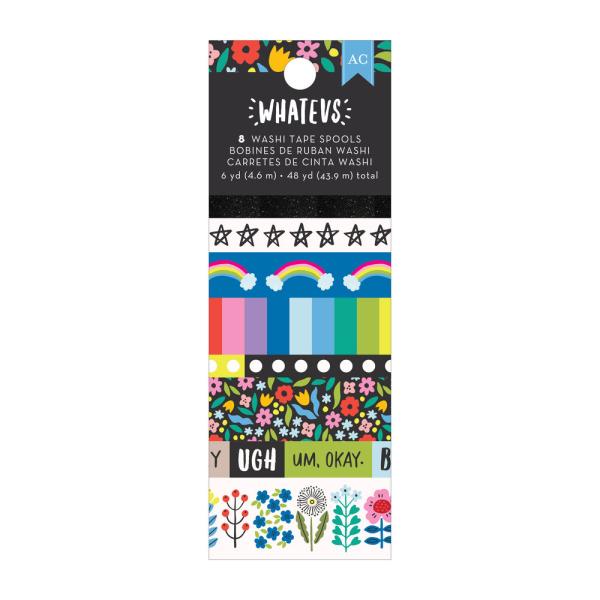 American Crafts - Decorative Tape "Whatevs" Washi Tape