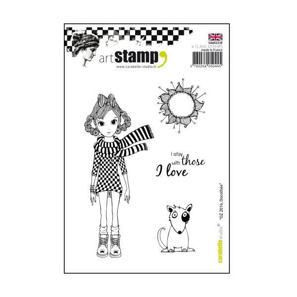 Carabelle Studio - Gummistempelset "Oz 2016. Dorothée" Cling Stamp Art