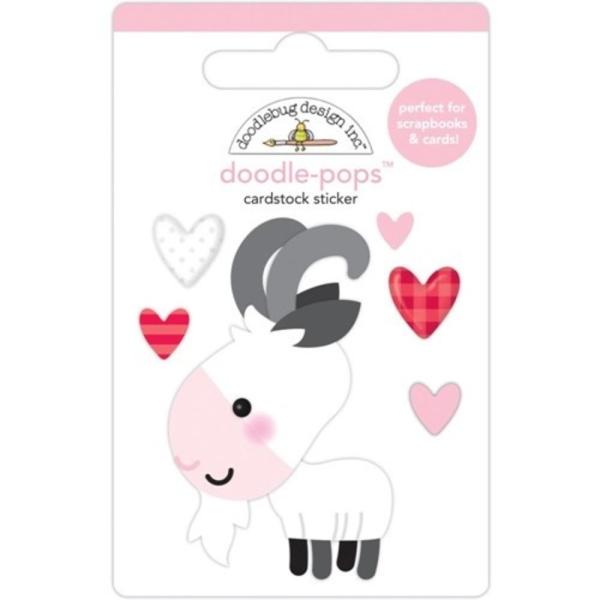 Doodlebug Design - Sticker "Baby Billygoat" Doodle-Pops 