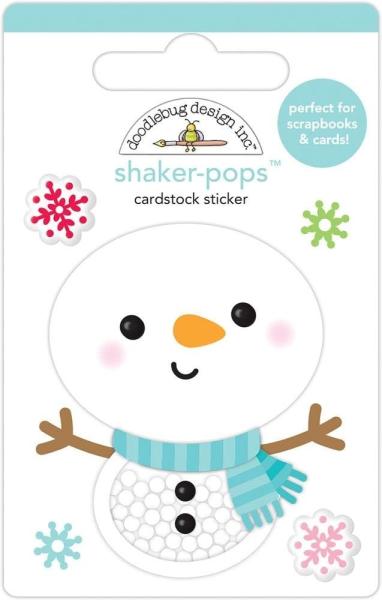 Doodlebug Design - Dimensional-Sticker "Snow Cute" Shaker-Pops