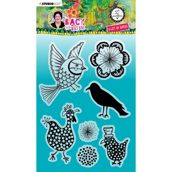 Studio Light - Stempelset "A Lot of Birds" Clear Stamps Design by Art by Marlene