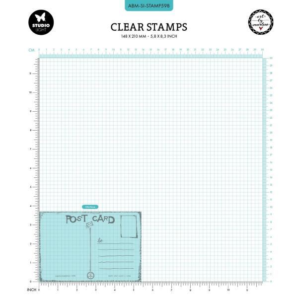 Studio Light - Stempel "Post Card" Clear Stamps Design by Art by Marlene