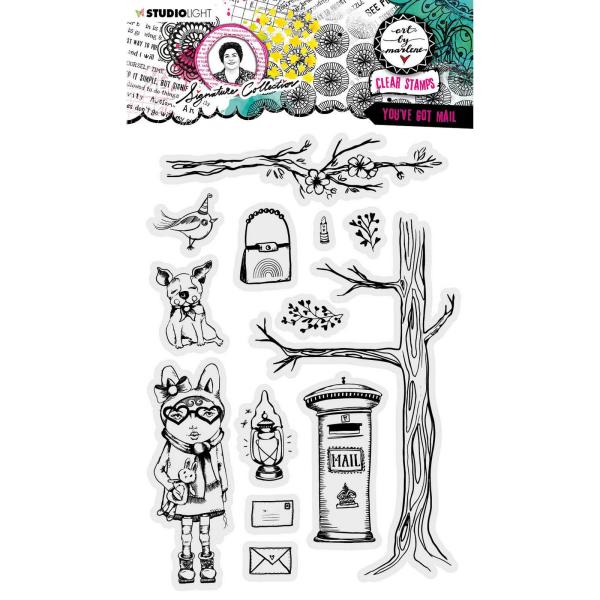 Studio Light - Stempelset "You'Ve Got Mail" Clear Stamps Design by Art by Marlene