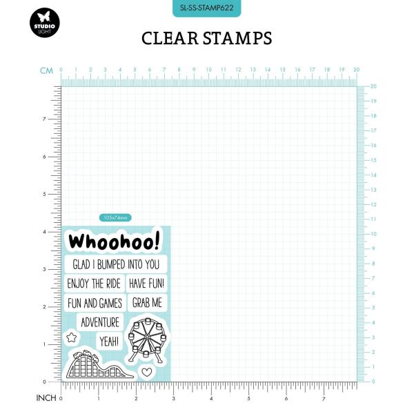 Studio Light - Stempelset "Have Fun" Clear Stamps