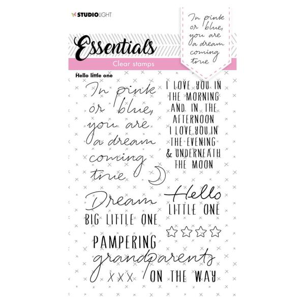 Studio Light - Stempelset "Hello little one" Clear Stamps