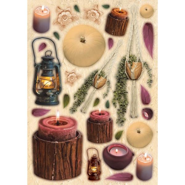 Studio Light - Stanzteile "Warm & Cozy" Die Cut Block - 20 Bogen