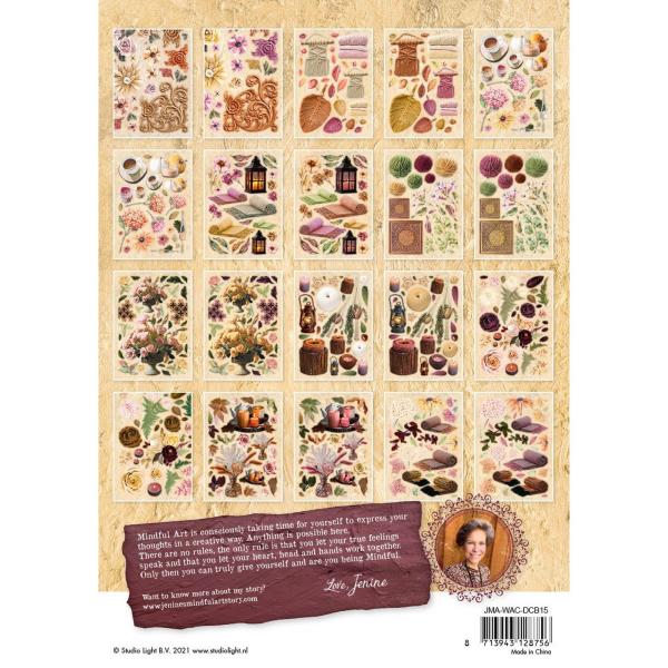 Studio Light - Stanzteile "Warm & Cozy" Die Cut Block - 20 Bogen