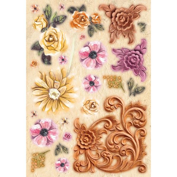 Studio Light - Stanzteile "Warm & Cozy" Die Cut Block - 20 Bogen