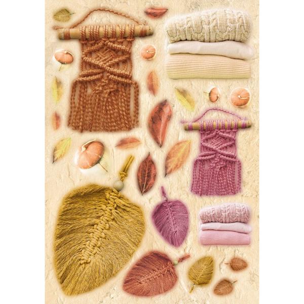 Studio Light - Stanzteile "Warm & Cozy" Die Cut Block - 20 Bogen