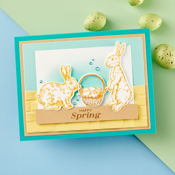 Spellbinders - Press Plate & Dies "Spring Bunnies"