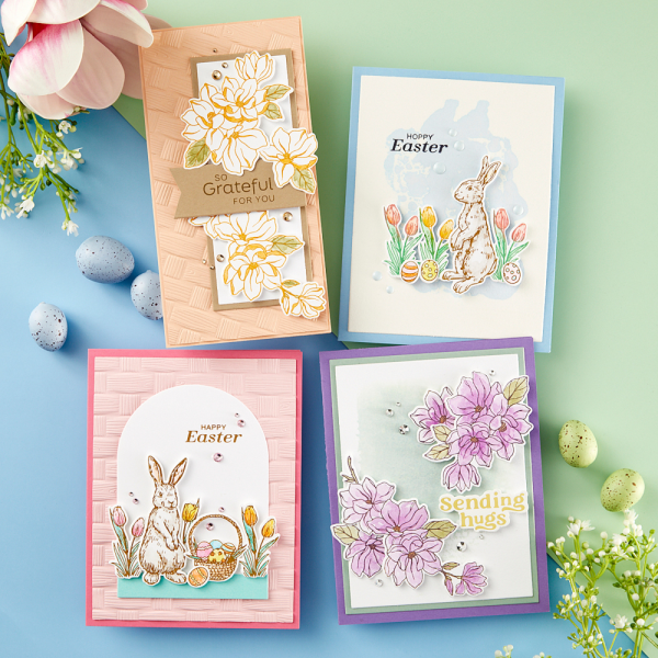 Spellbinders - Press Plate & Dies "Spring Bunnies"