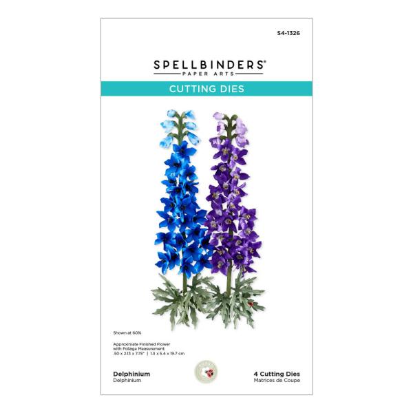 Spellbinders - Stanzschablone "Delphinium" Dies