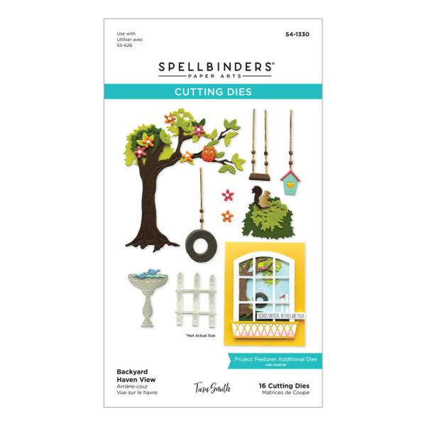 Spellbinders - Stanzschablone "Backyard Haven View" Dies