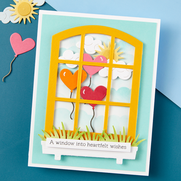 Spellbinders - Stanzschablone "Up In The Air View" Dies