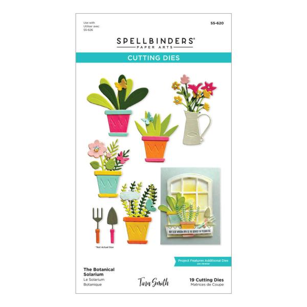 Spellbinders - Stanzschablone "The Botanical Solarium" Dies