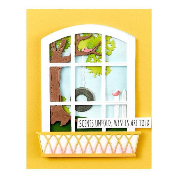 Spellbinders - Stanzschablone "Vista View Window" Dies