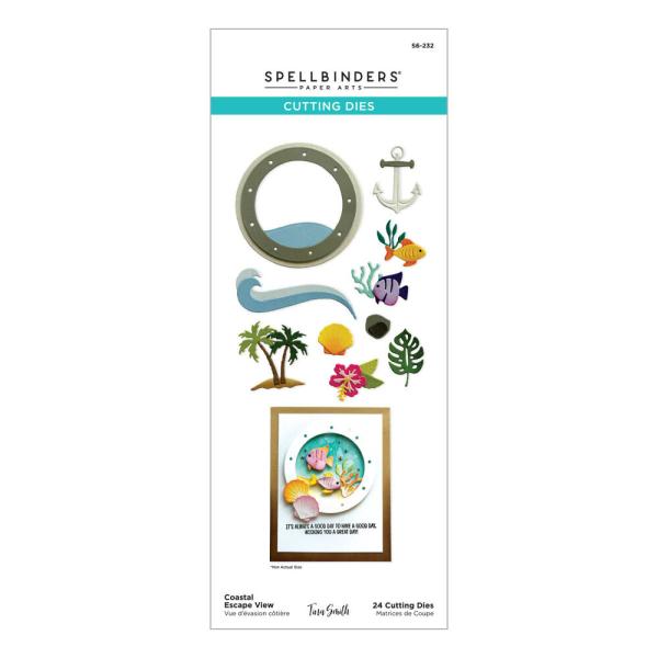 Spellbinders - Stanzschablone "Coastal Escape View" Dies