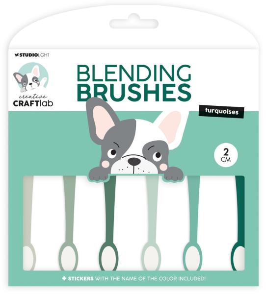 Creative Craft Lab "Turquioses" Blending Brushes