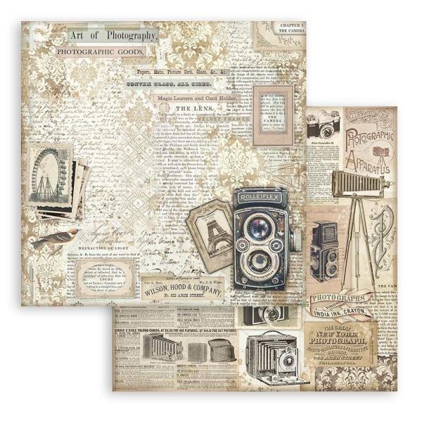 Stamperia - Designpapier "Brocante Antiques" Paper Pack 12x12 Inch - 10 Bogen