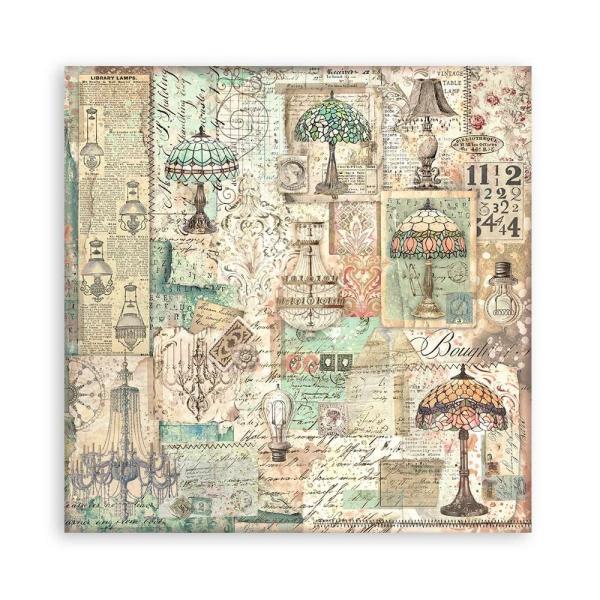 Stamperia - Designpapier "Brocante Antiques" Paper Pack 12x12 Inch - 10 Bogen