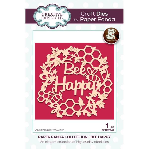 Creative Expressions - Stanzschablone "Bee Happy" Craft Dies