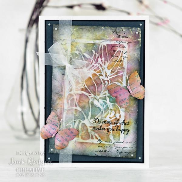 Creative Expressions - Stempelset "Just a note" Clear Stamps 21x14,8cm Design by Jamie Rodgers