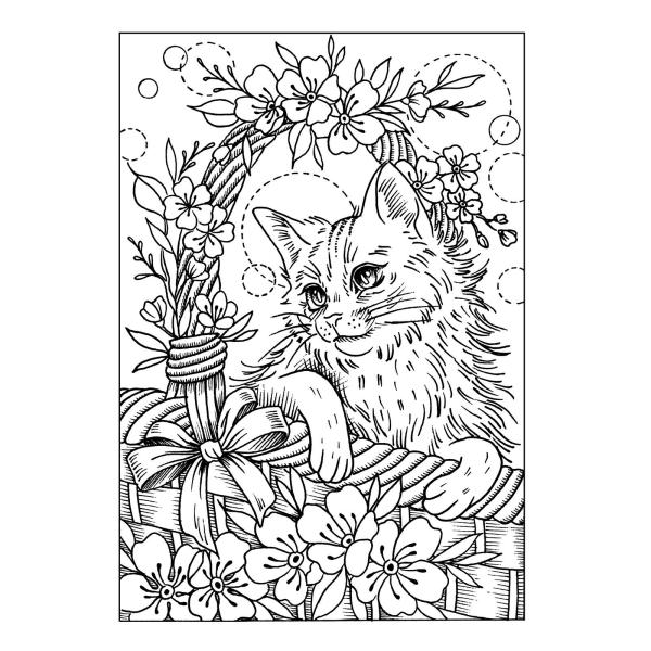 Creative Expressions - Stempelset "Smitten kitten" Clear Stamps 15,2x10,15cm