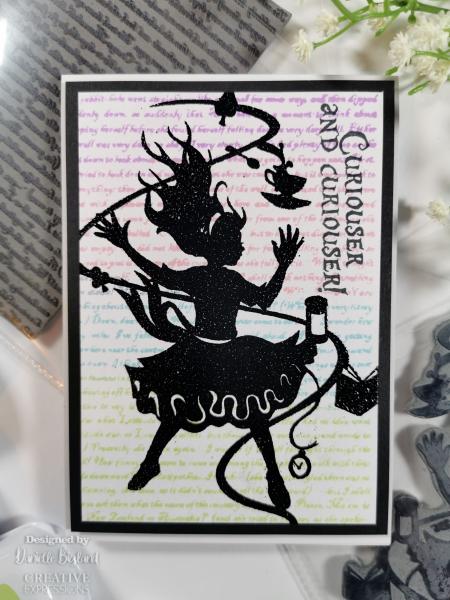 Creative Expressions - Stempelset A6 "Greetings from Wonderland" Clear Stamps