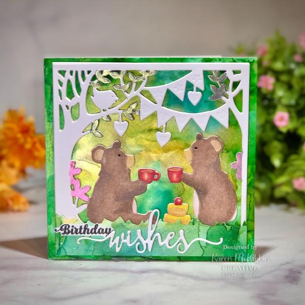 Creative Expressions - Stanzschablone "Teddy bears picnic" Craft Dies Design by Paper Panda