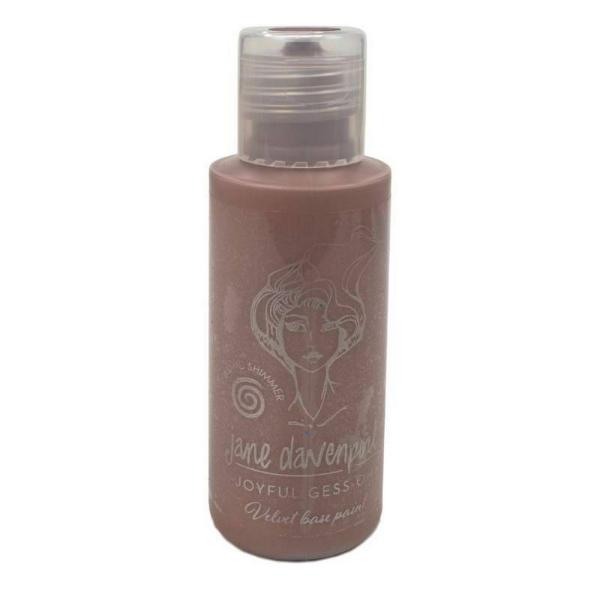 Cosmic Shimmer - Gesso - Strukturpaste "Beaming Brown" Joyful Gess-Oh! Velvet Base Paint 50ml