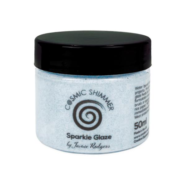 Cosmic Shimmer - Glitzer Lack "Icy Smoke" Sparkle Glaze 50ml