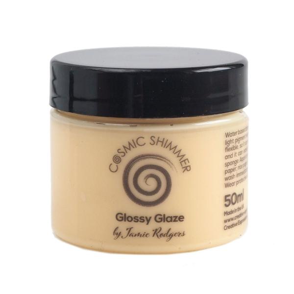 Cosmic Shimmer - glänzender Lack "Daydream Yellow" Glossy Glaze 50ml