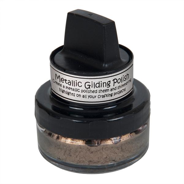 Cosmic Shimmer - Mousse "Chocolate Bronze" Metallic Gilding Polish 50ml