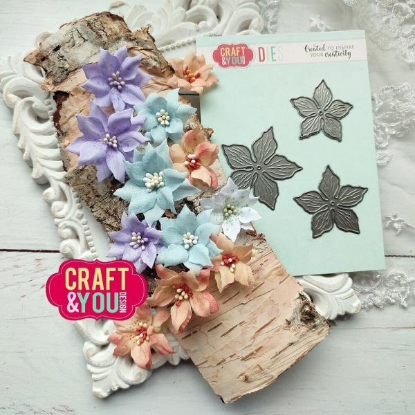 Craft & You Design - Stanzschablone "Magda's Desert Rose" Dies