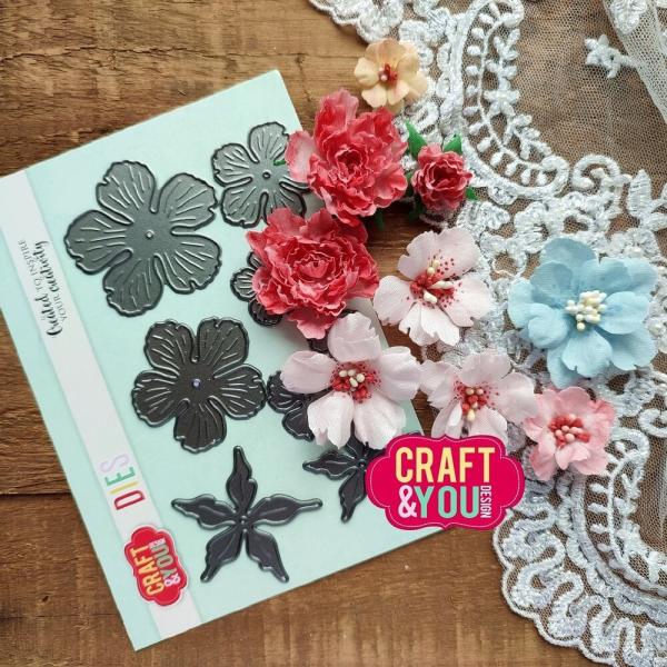 Craft & You Design - Stanzschablone "Magda's Peony" Dies