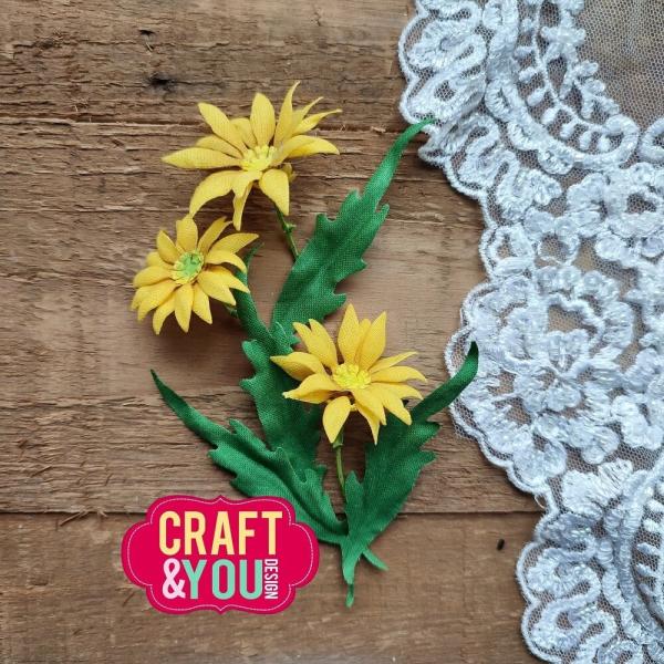 Craft & You Design - Stanzschablone "Magda's Sunflower" Dies